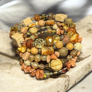 Handcrafted Multicolor Beaded Bracelet